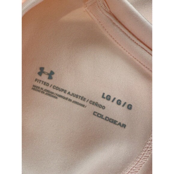 Under Armour Women's ColdGear Pink Long Sleeve Top Size L NWT READ - Picture 3 of 5